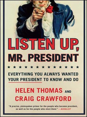 cover image of Listen Up, Mr. President